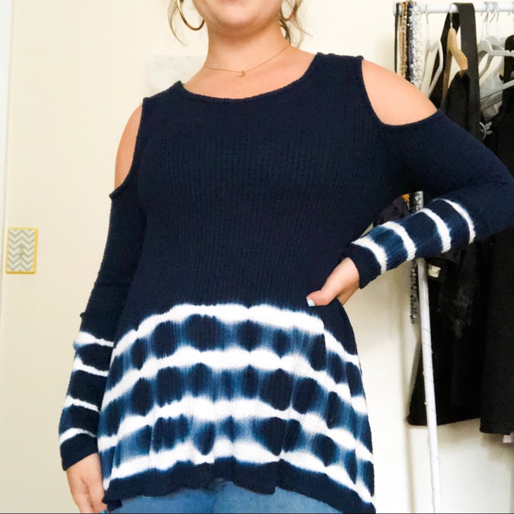 Tie dye long sleeve top